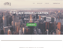 Tablet Screenshot of pej.com